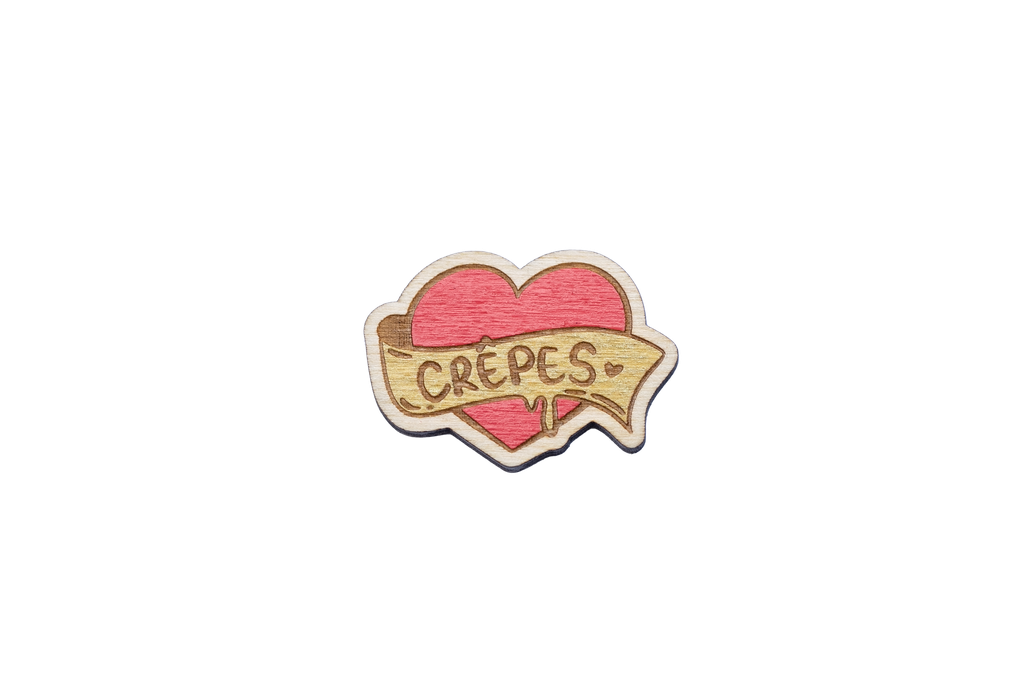 Pins love crêpe