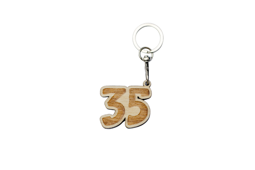 Porte- clés 35 en bois  