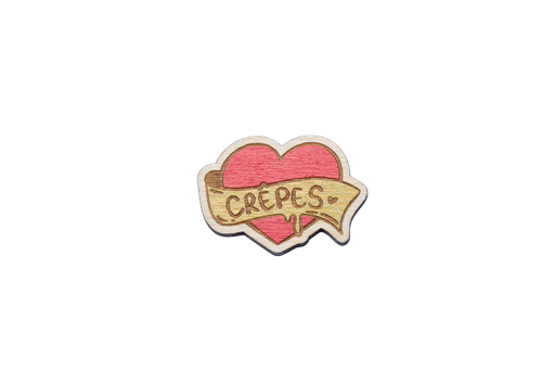 Pins love crêpe
